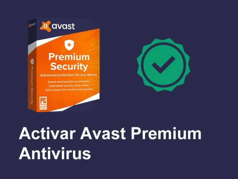 เปิดใช้งานโปรแกรมป้องกันไวรัสระดับพรีเมียมของ avast