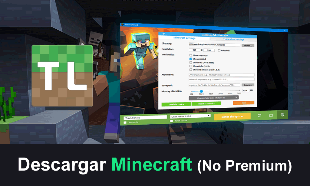 minecraft free download tlauncher
