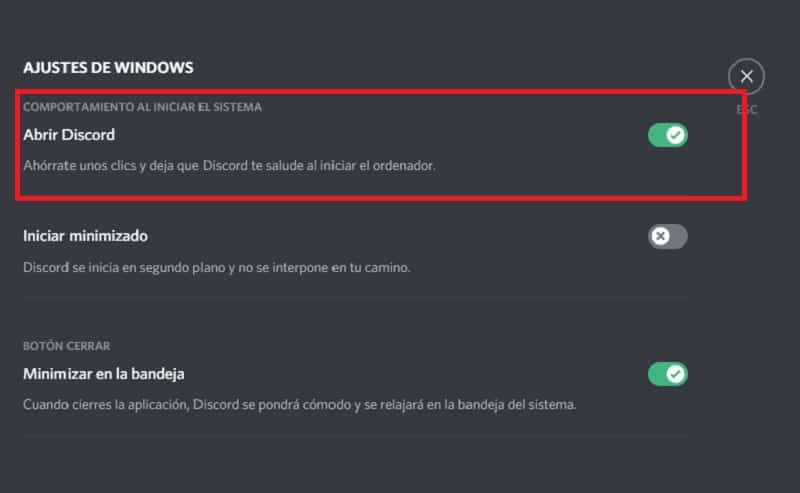 How to make Discord not start