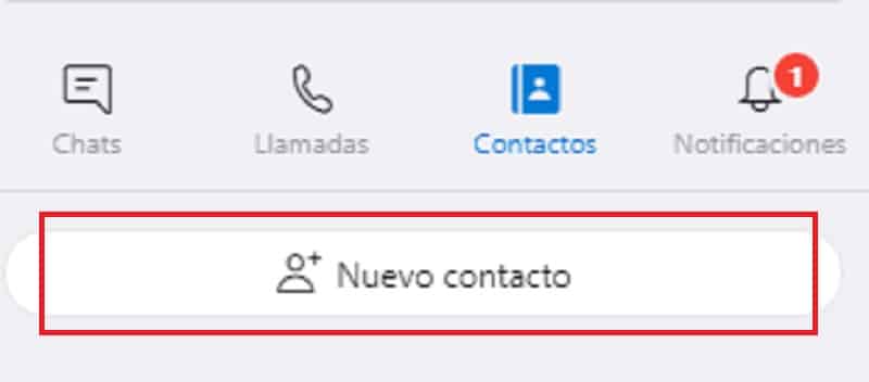 adicionar um contato no Skype