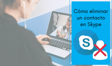 eliminar contactos en Skype