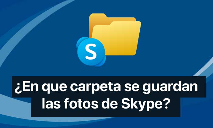 donde se guardan fotos skype