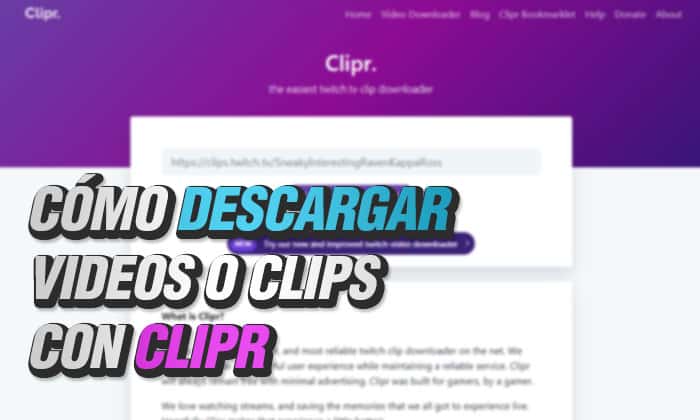 cara mendownload video atau klip dengan clipr