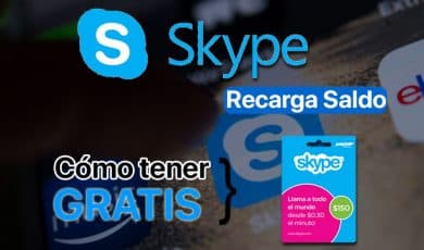 Recargar saldo en Skype Gratis