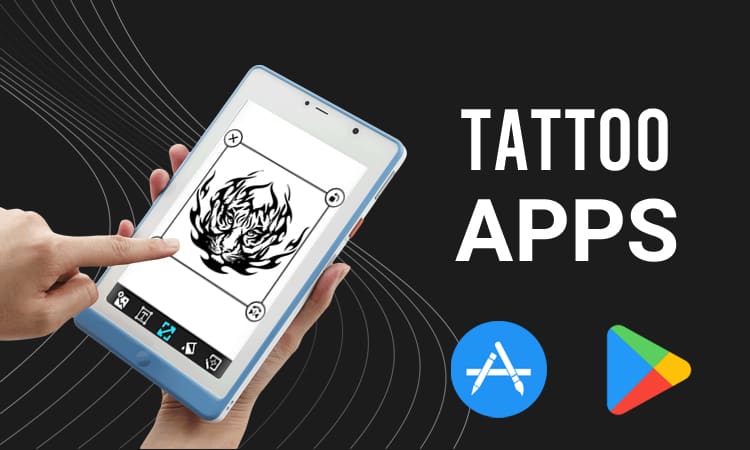 aplicativos de design de tatuagem