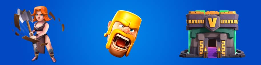 clash of clans banner