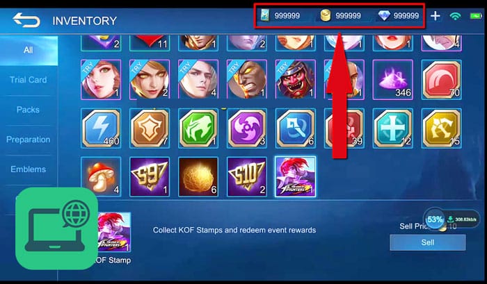 free mobile legends accounts with diamonds
