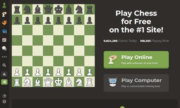chess.com online Schach spielen