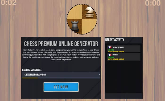 generator catur premium gratis