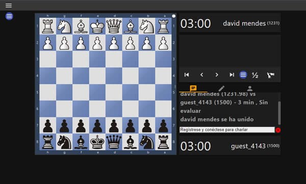العب الشطرنج على الانترنت
