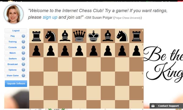 club d'échecs en ligne