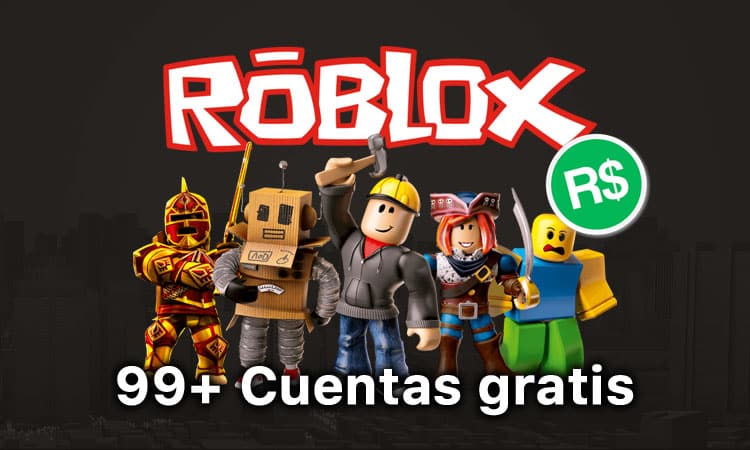 Mais de 99 contas Roblox gratuitas com nome de usuário e senhas