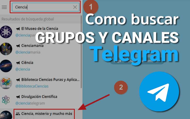 how to find groups on telegram