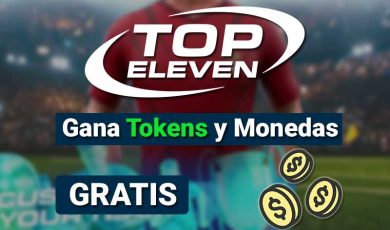 dinero y tokens en Top Eleven
