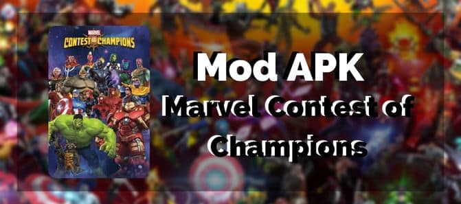 mod apk Concours des champions Marvel