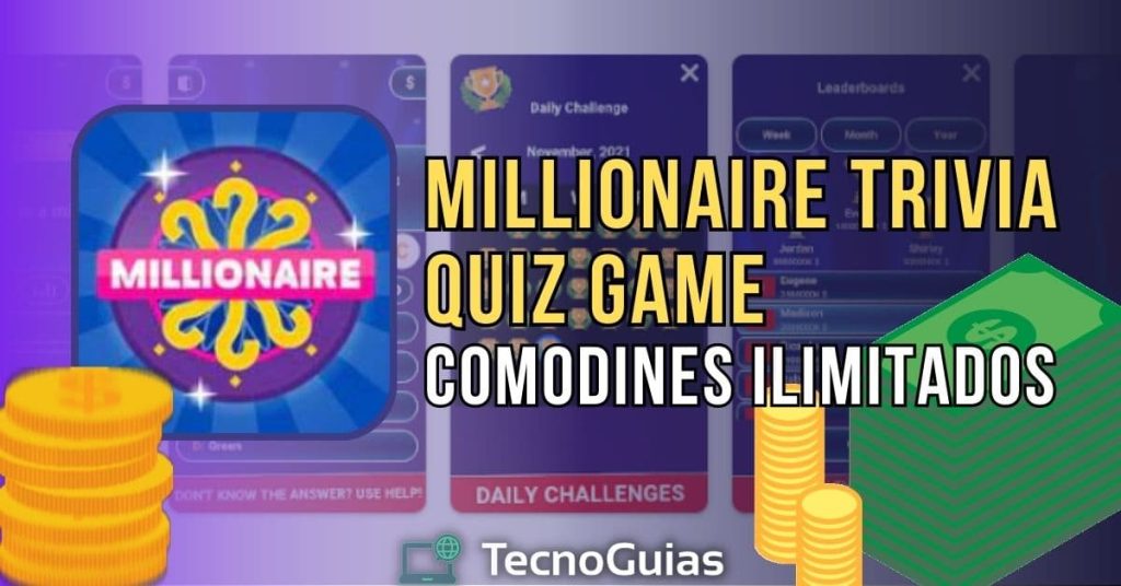 millionaire trivia quiz game comodines