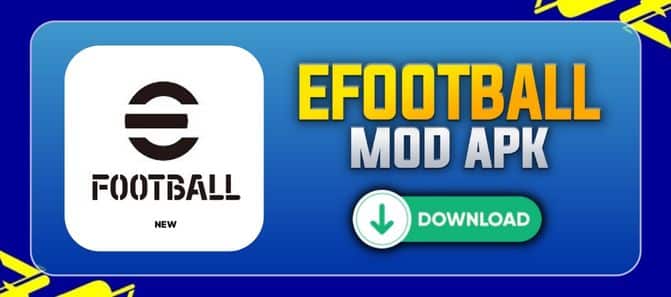 download efootball mod apk