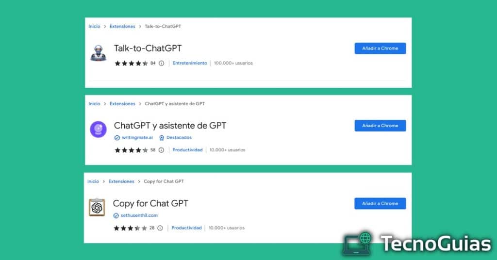 google chatgpt extension