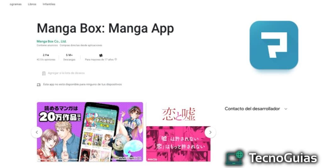 apps para leer manga gratis