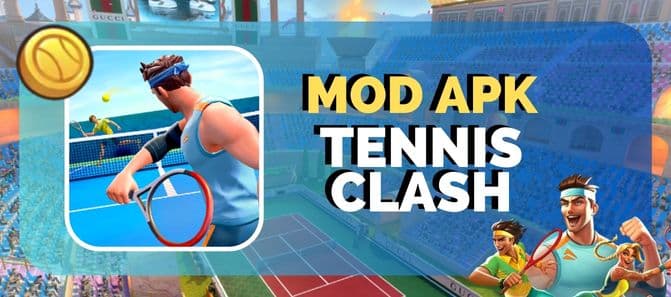 descargar tennis clash mod apk