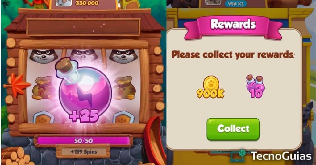 get free coins and spins in pet master