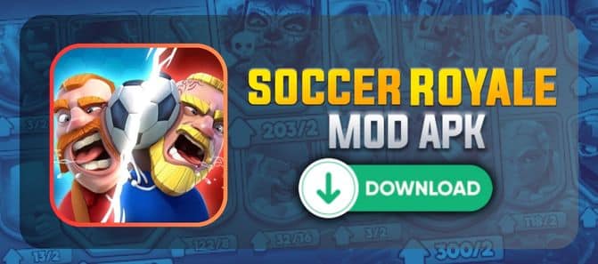 download soccer royale mod apk