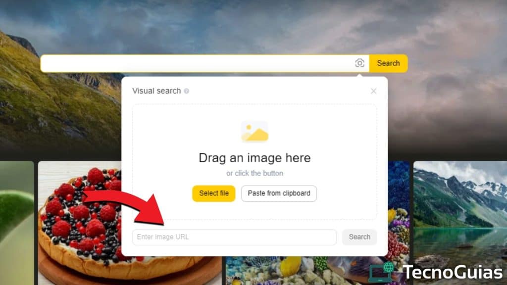 track an image in yandex