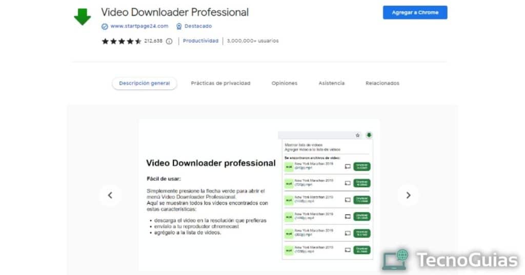 Chrome extension to download YouTube videos