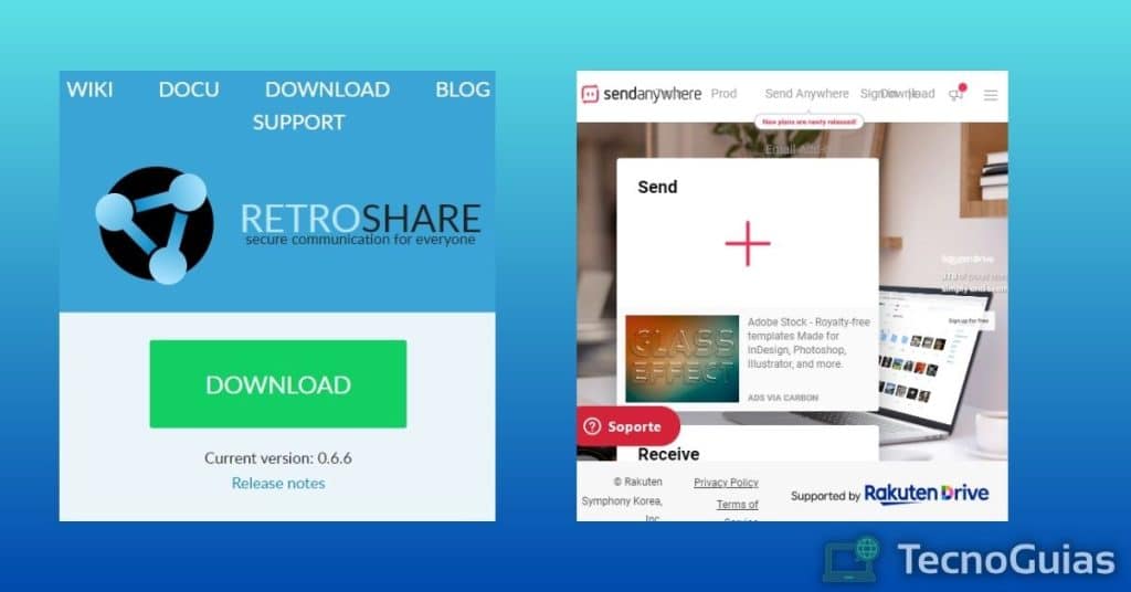 Share files from android to pc