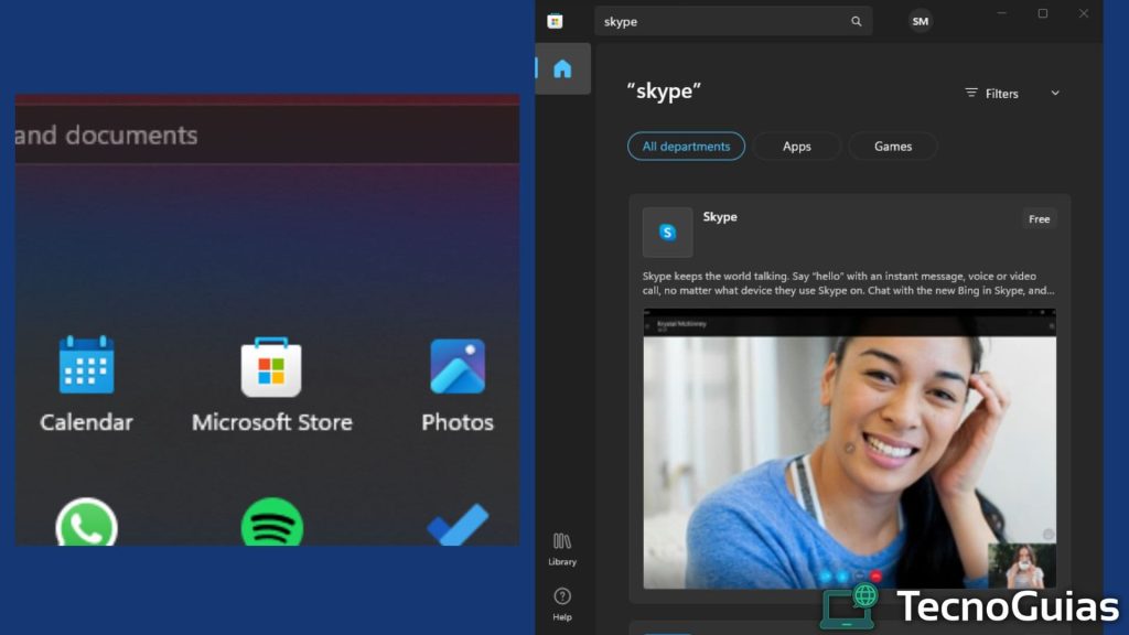 Download Skype on PC