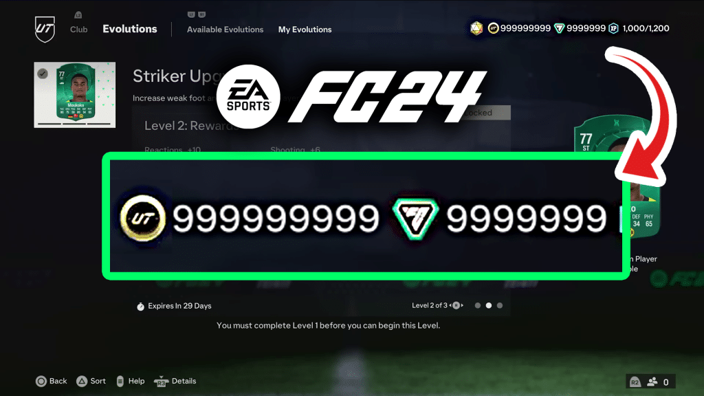 fc 24 points and unlimited coins