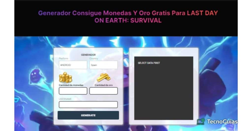 Last Day on Earth gold and money generator