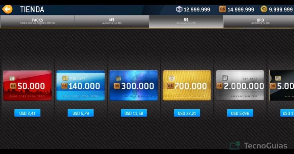 Real racing 3 gold and infinite money
